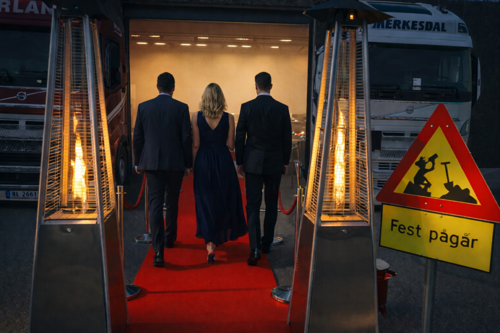 ørland rød løper fest