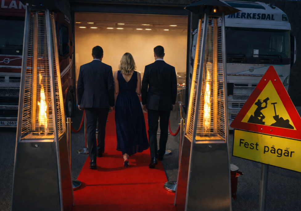 ørland rød løper fest